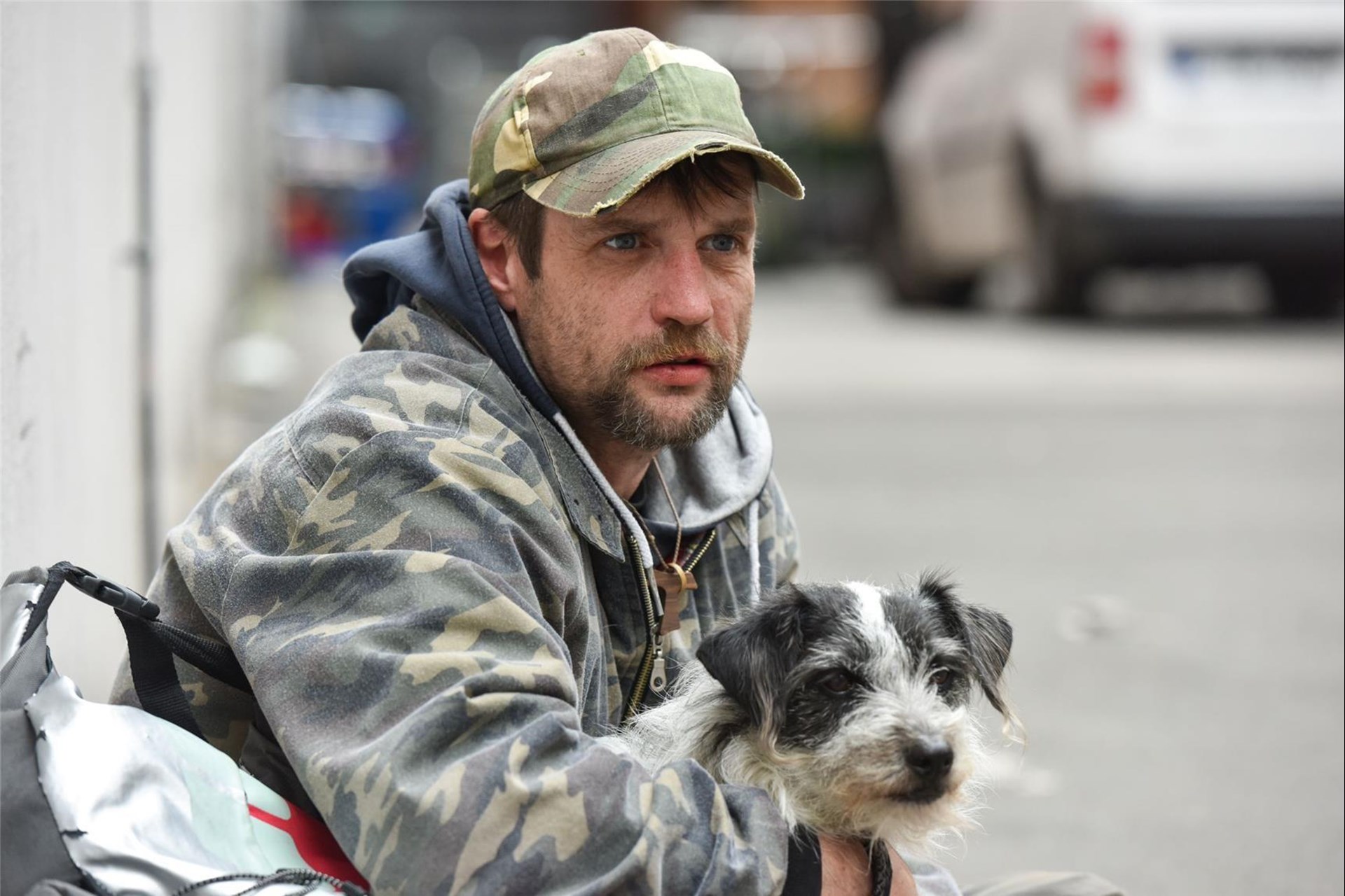 obdachlose Menschen