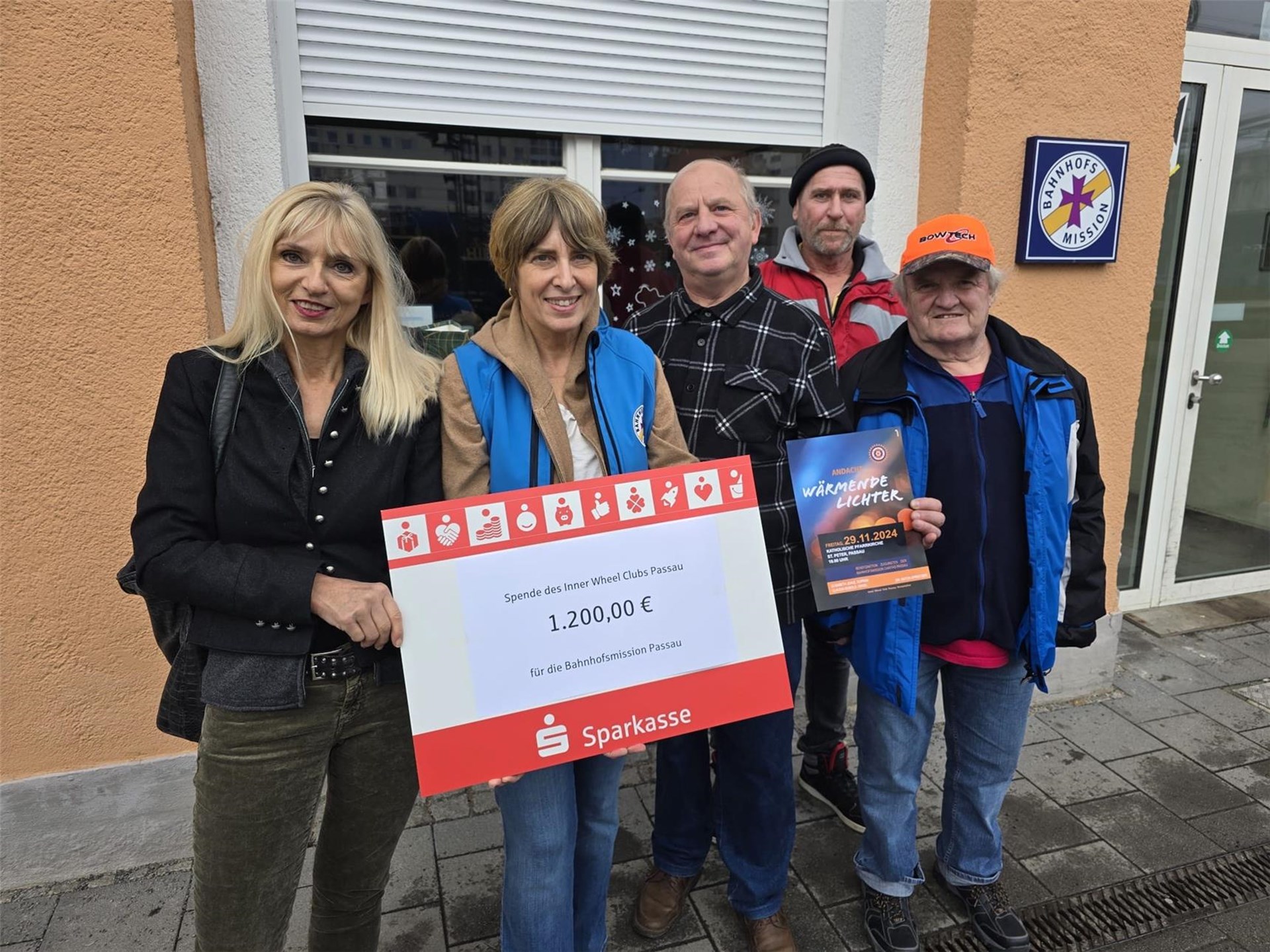 Spende Bahnhofsmission