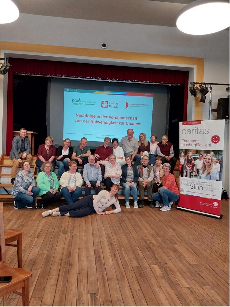 Gruppenfoto Fortbildung „Nachfolge sichern – Strategie für die Zukunft des Vereins“