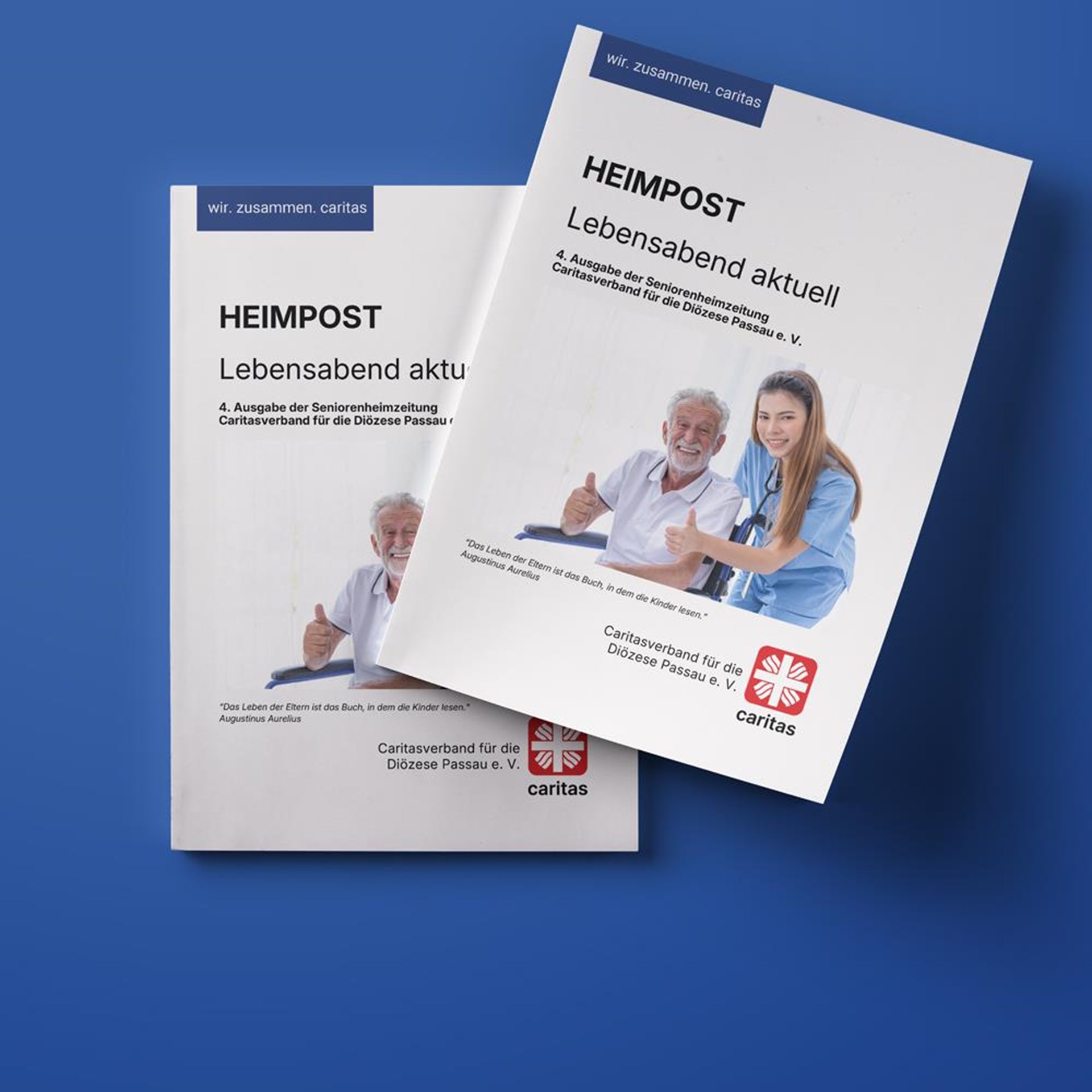 Cover der neuen 4. Ausgabe "Lebensabend aktuell"